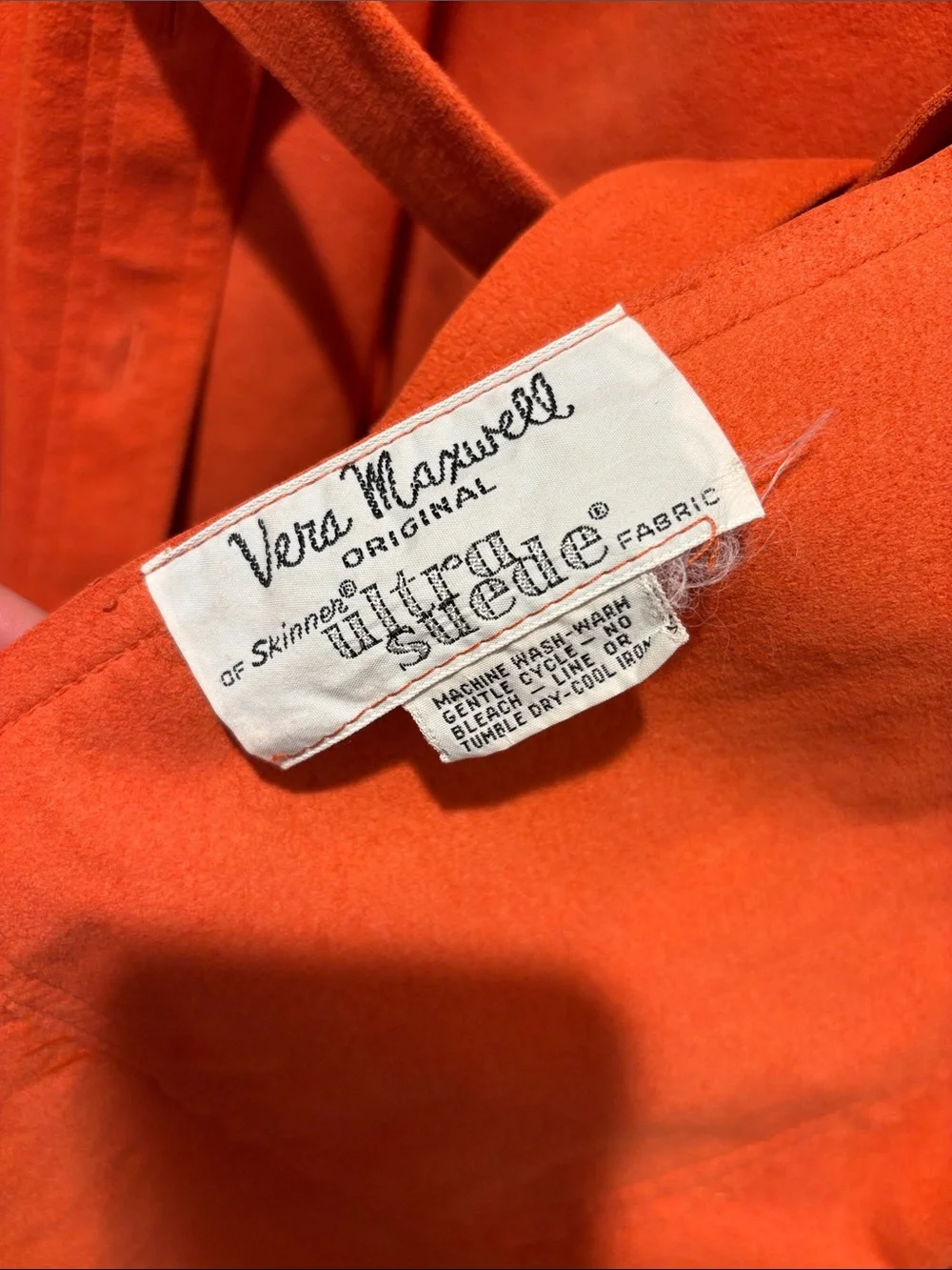 Orange Long Line Jacket - Picture 6 of 9